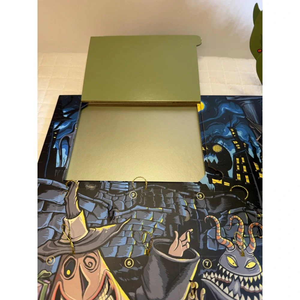 Disney Nightmare Before Christmas Pop-Up Advent Calendar Book 1 Ornament Missing